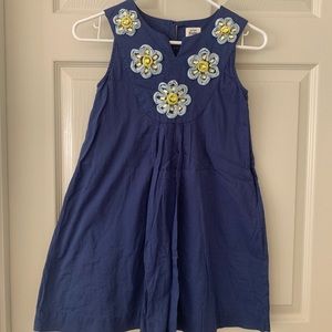 Navy Embellished Dress